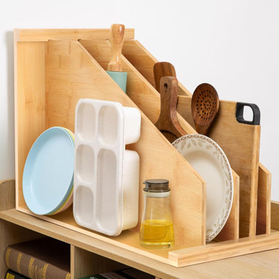 Upgraded Tray Dividers for Cabinets,15in Hx22in Dx12in W