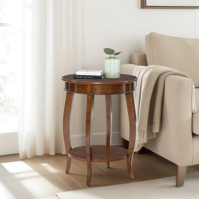 Table de bout avec rangement Everill