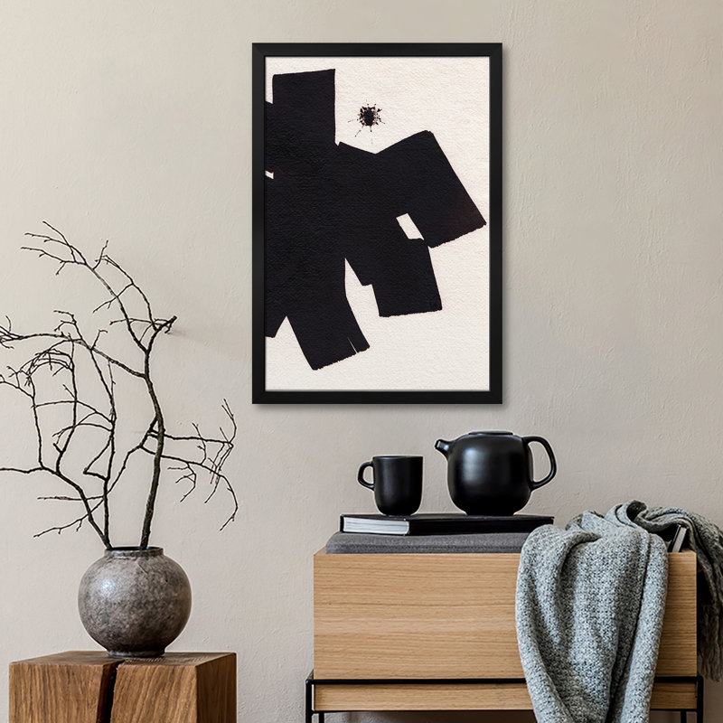 Noir, 2023 - reproduction d'art mural - affiche de galerie, H 24 po x l 16 po