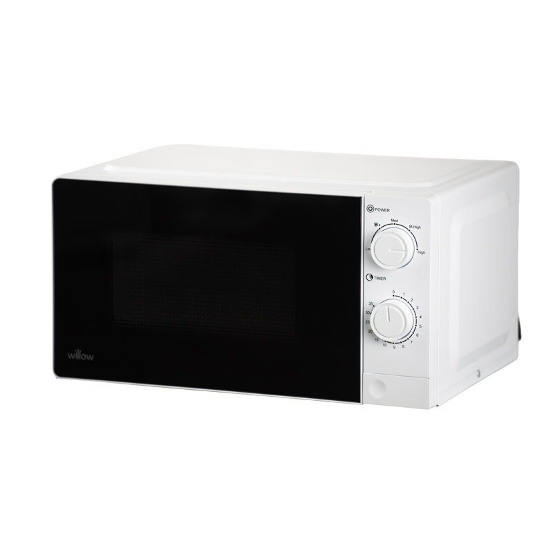 Willow 44.5cm 20m³ L Countertop Microwave, White