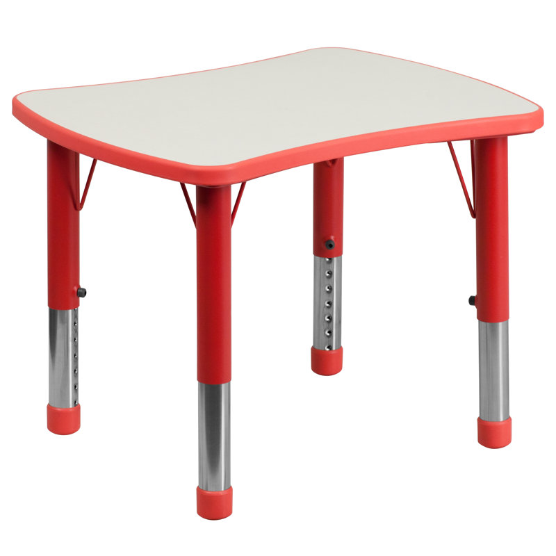 Table d'activités pour enfants Goddard, Rouge