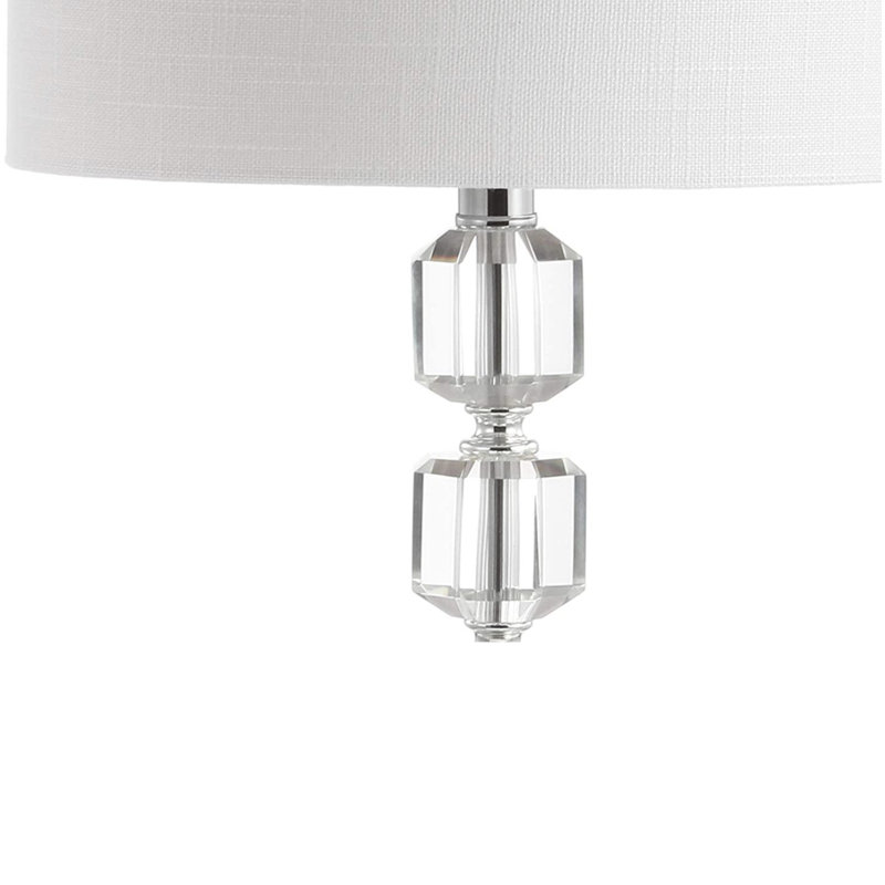 Ensemble de lampes de table transparentes 27,5 po