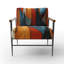 Fauteuil d'appoint rembourré Cubism-875873194