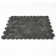 Hex Hexagon 1" x 1" Mosaic Tile in Black Honed