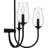 Amandah 6-Light Matte Black Chandelier