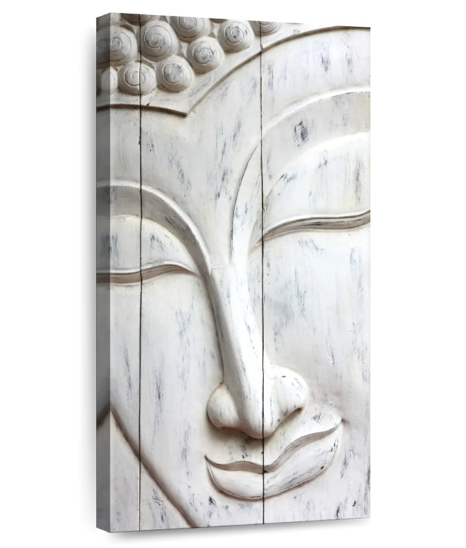 Thai Style Buddha Carving, 30" H x 15" W