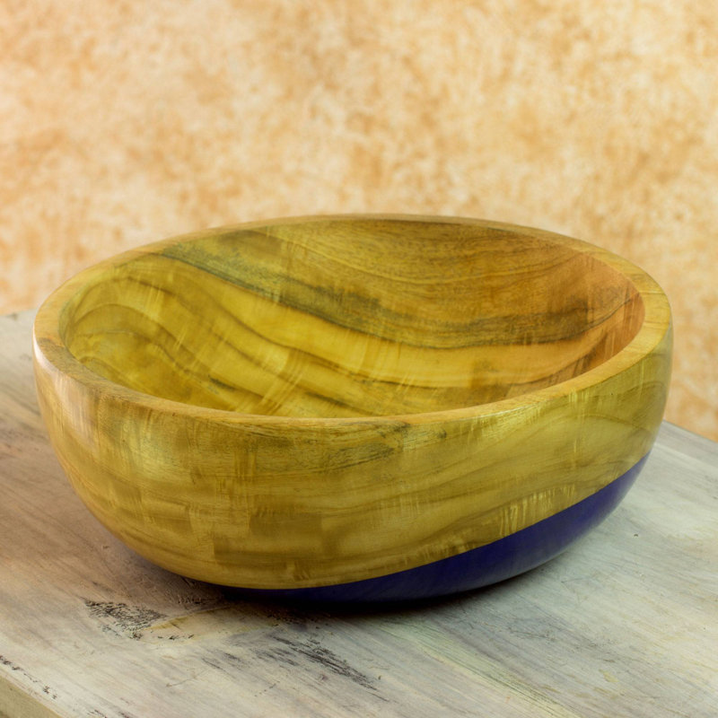 Millwood Pines Magar Wood Serving Bowl