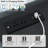Joyti 6 Drawer Dresser, Modern Wide Drawer Chests With Power Outlet And Led Light For Bedroom-132570566