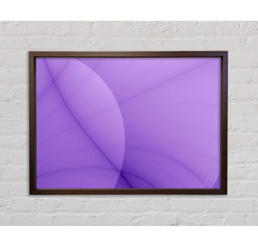 Lilac Beauty - Einzelner Bilderrahmen Kunstdrucke auf Leinwand