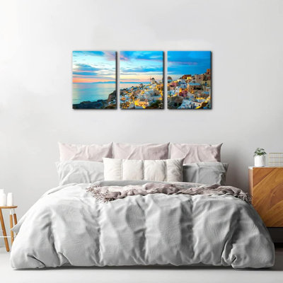 3 Piece Wrapped Canvas Wall Art
