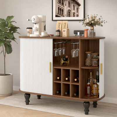 Armoire à vin avec porte coulissante Modern