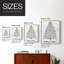 Impression encadrée Holly Jolly - bois massif-723733991-723733986