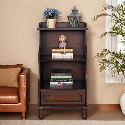Small Solid Wood Organizer Bookcase