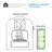 Parsons Plastic Post Mounted Mailbox-7017147