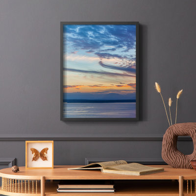 Cloud Variations Framed Print - Solid Wood