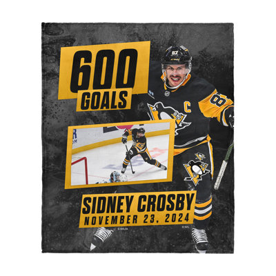 Jeté Pittsburgh Penguins Sidney Crosby NHL 600