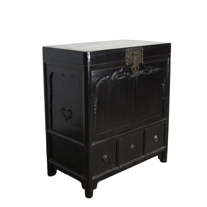 Solid Wood Accent Cabinet