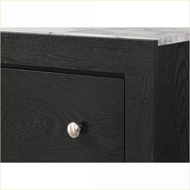 Table de chevet 2 tiroirs Modern