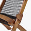 Chaise pliante en bois
