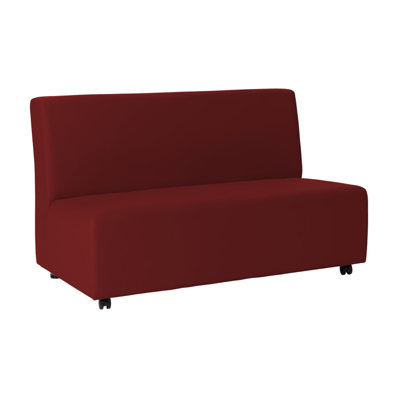Canapé mobile sans accoudoirs Pro Series, Rouge