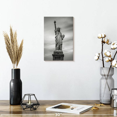 Aime Monochrome Statue Of Liberty