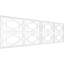 Panneau de lambris H 28 1/4 po x l 94 1/2 po x P 3/8 po