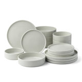 Modulus 16-Piece Dinnerware Set, Vapor
