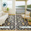 Tapis ikat intérieur / extérieur lavable à la machine Chantille ACN3121-573915473-573915499