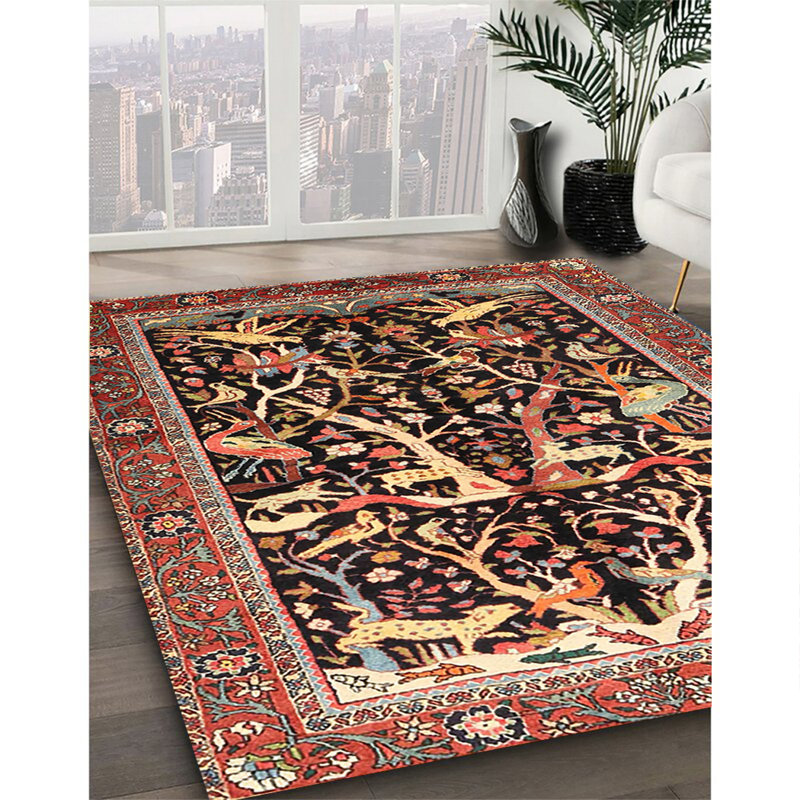 Oriental Indoor Rug, Rectangle 7' x 10'