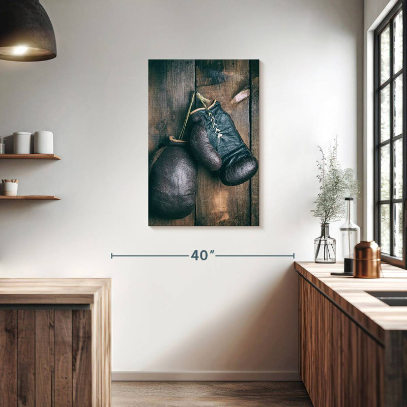Sireci Old Boxing Gloves, 36" H x 24" W