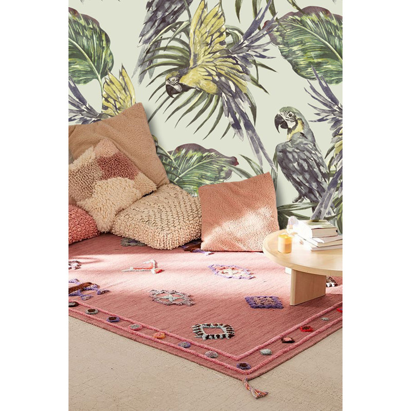 Takia 2.5m x 2.5m Matte Peel & Stick Mural, 208 x 146cm