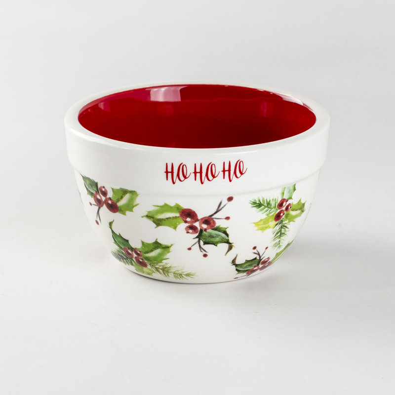 Ceramic Nested Mixing Bowl Set