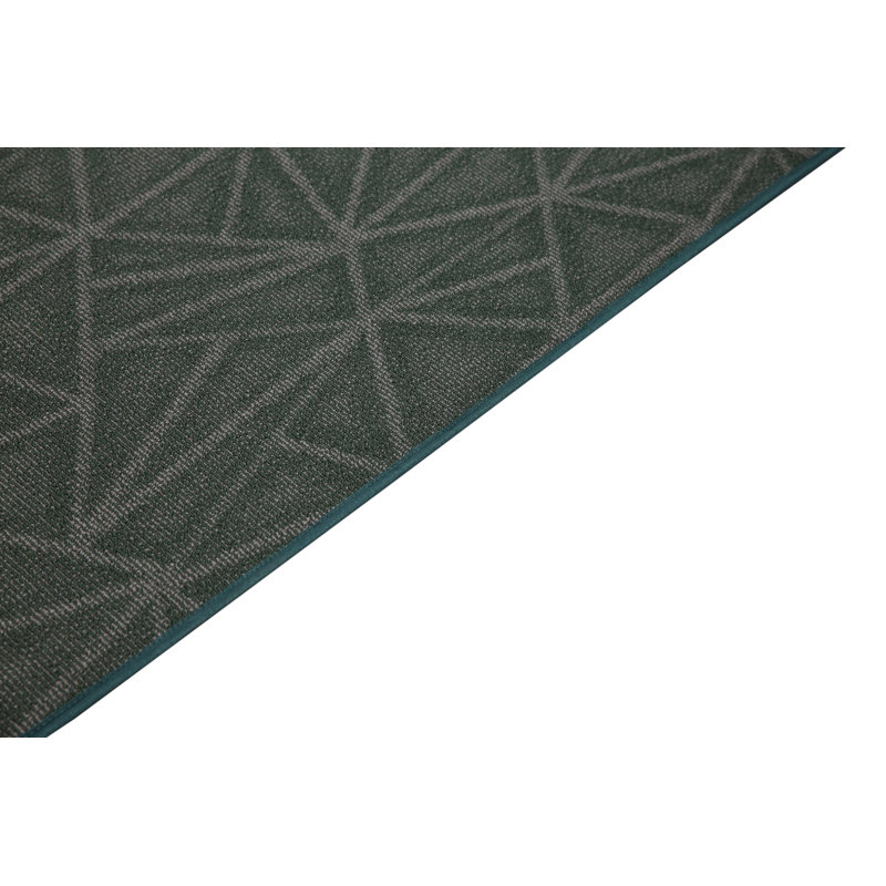 Tapis noir Power Loom, Tapis fantaisie 6 pi