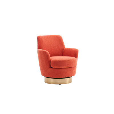 Fauteuil demi-tonneau pivotant Teddy
