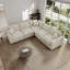 Canapé modulaire pour canapé de salon Ovaish 95,4 po, canapé Cloud, canapé modulaire en forme de L-22925161-3923124