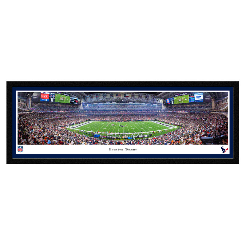 Houston Texans, No Mat, Paper, 13.5" H x 40" W x 0.1" D