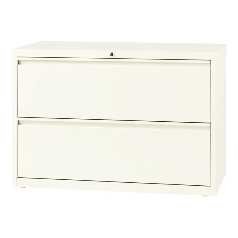 42'' Wide 2 -Drawer Steel File Cabinet, Cloud