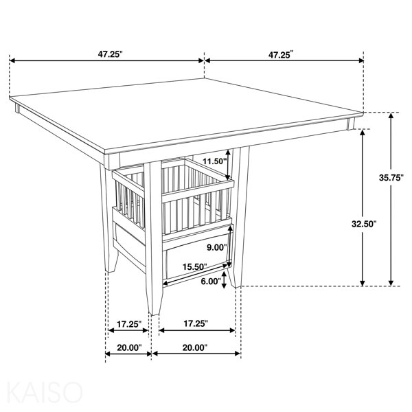 Dimensions du produit