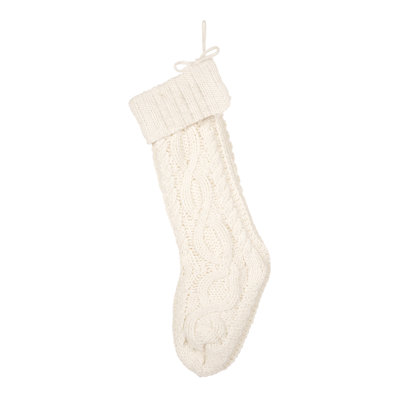 Chaussette de Noël tricotée