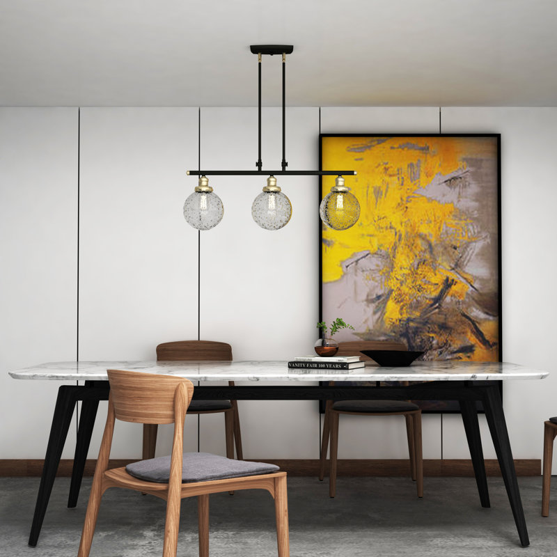 Hexham 3 - Light Kitchen Island Pendant