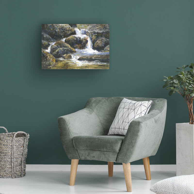 Étude d'eau moderne et contemporaine, L 19 po x H 12 po