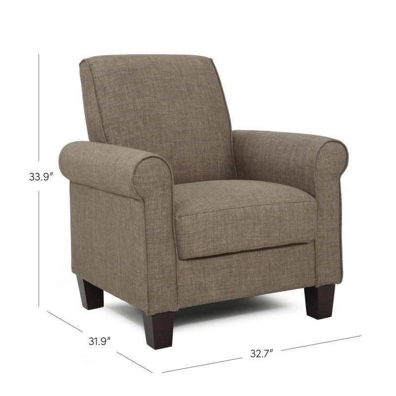 Chaise avec accoudoirs Ravenwood, Mousse