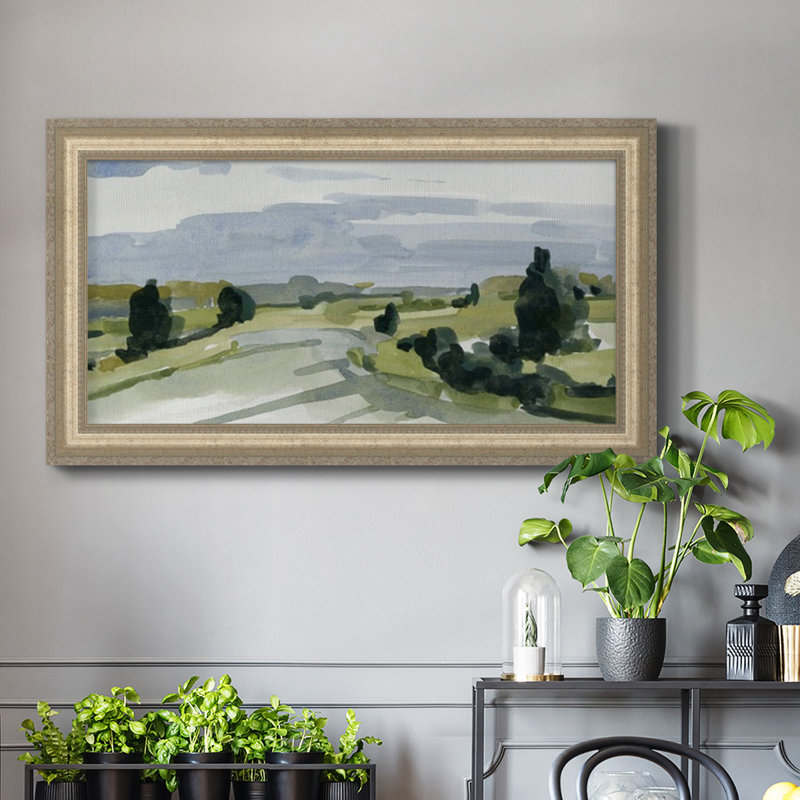 Dark Quiet Valley III " Dark Quiet Valley III ", 25" H x 45" W x 0.8" D