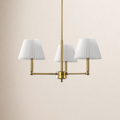 Costa Iron 3-Light Chandelier