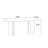 Burlywood Rectangular Solid wood Dining Table For Dining Room/Kitchen-624254086