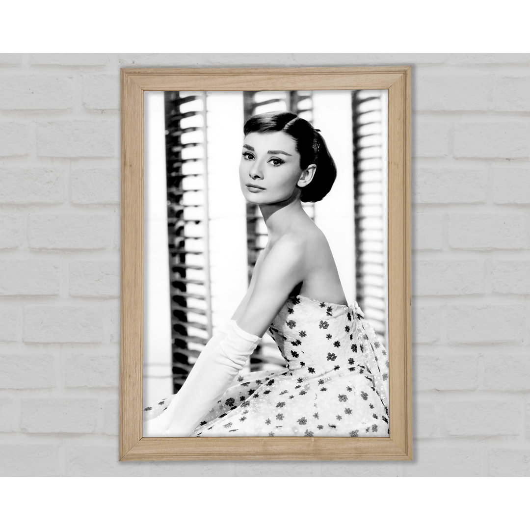 Audrey Hepburn Style - Einzelne Bilderrahmen Kunstdrucke