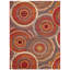 Tapis d'intérieur et d'extérieur à motif géométrique Gauna-924182284