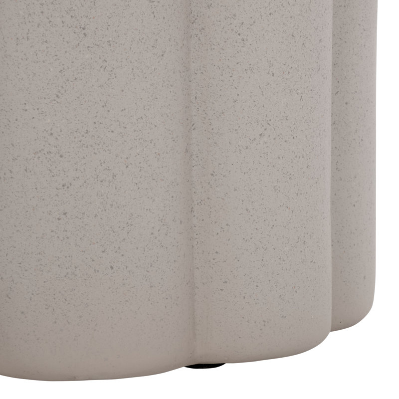 Table d'appoint Myasia, Gris