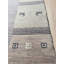 Handloomed Gray Gabbeh Tribal Wool Area Rug-1919679346