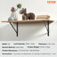 Rebrilliant Shelf Bracket, 12 x 8 in 10 Pcs, Heavy Duty Floating Shelf Brackets, Brackets